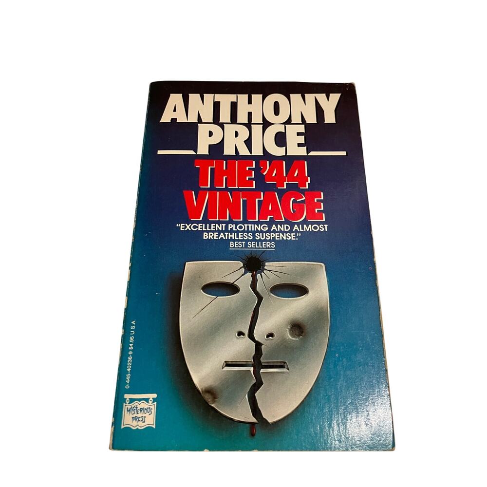 Anthony‎ Price-The '44 Vintage-paperback/Mysterious press edition 1988/first